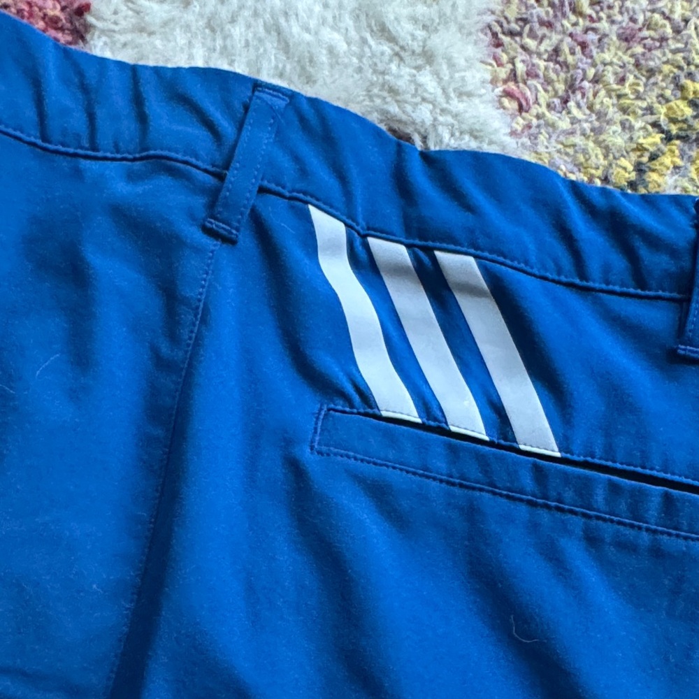 Boys Adidas Pure Motion Stretch Golf Three Stripes Pants - Picture 4 of 8